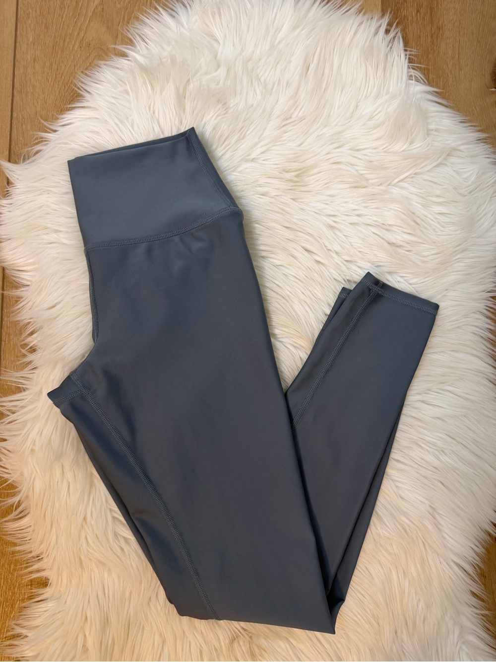ALO Yoga High-Waist Full length Leggings in Charcoal Blue Size Large